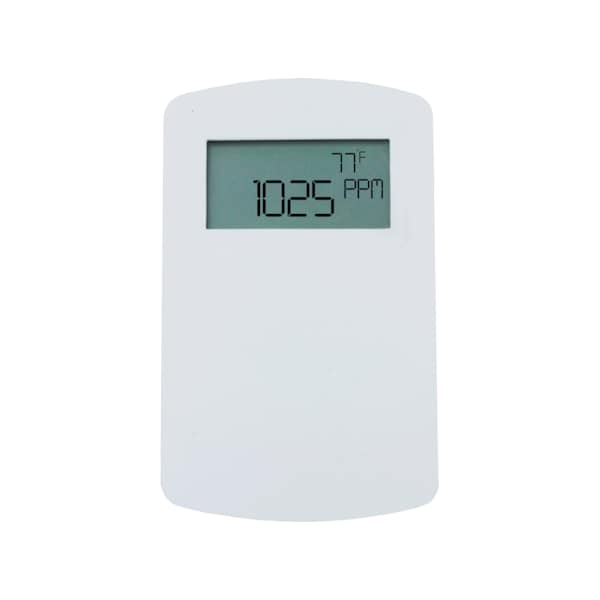 Wall Voc & CO2 transmitter, universal analog outputs, 2000 ppm CO2
